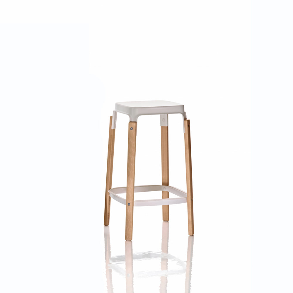 Steelwood stool 68 cm