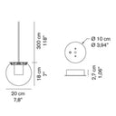 Lámpara The Globe 20