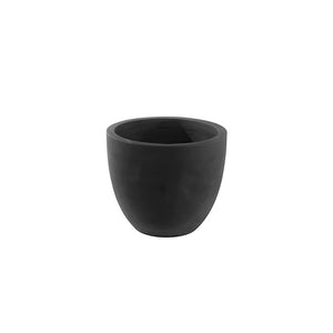 Maceta Cuenco 40cm - Gris Antracita